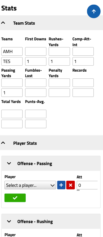 Stat Score image example